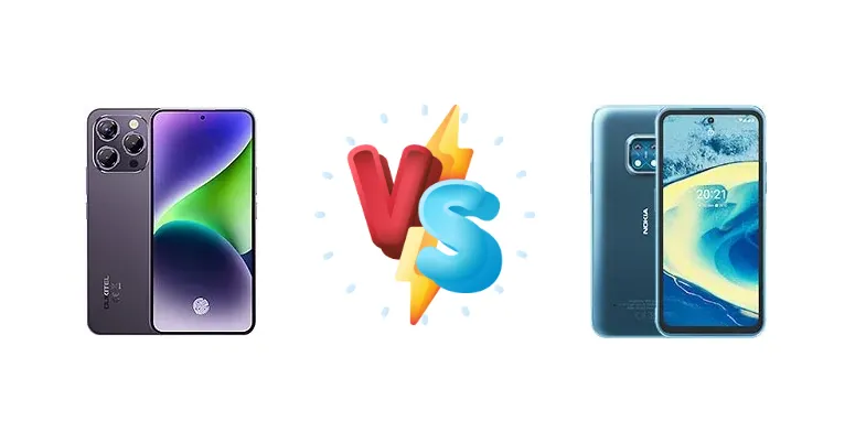 Oukitel P1 vs Nokia XR20