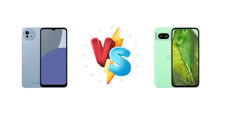 Sharp Aquos wish4 vs Google Pixel 8a