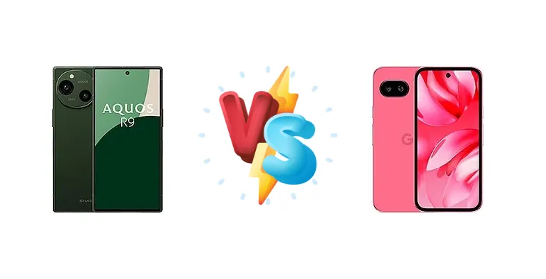 Snapdragon 7+ Gen 3 vs Tensor G4: Sharp Aquos R9 and Google Pixel 9a Compared