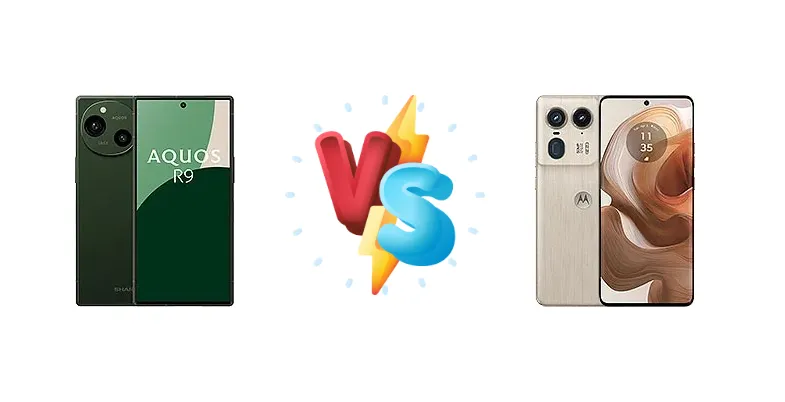 Snapdragon Showdown: Sharp Aquos R9 vs Motorola Edge 50 Ultra - Performance & Battery Tested