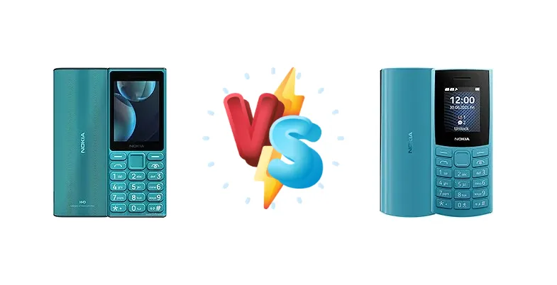 Nokia 108 4G (2024) vs Nokia 105 4G (2023)
