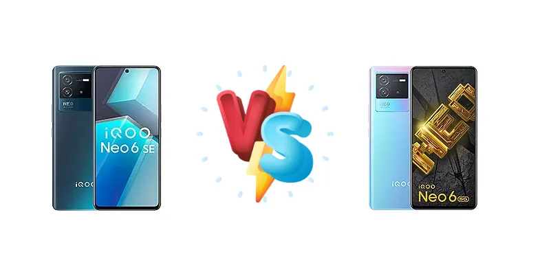 vivo iQOO Neo6 SE vs vivo iQOO Neo 6