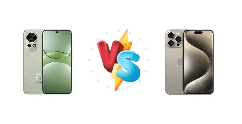 Huawei nova 13 vs Apple iPhone 15 Pro Max