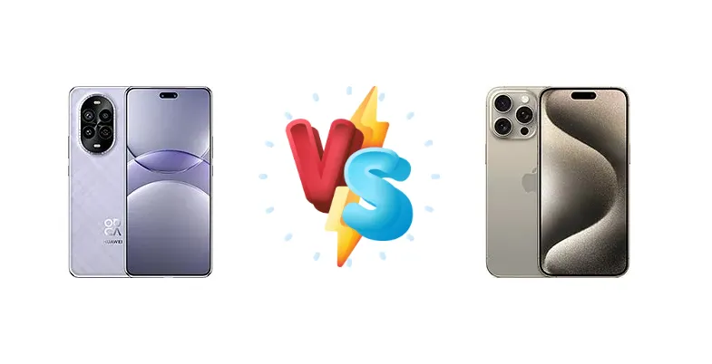 Huawei nova 13 Pro vs Apple iPhone 15 Pro Max