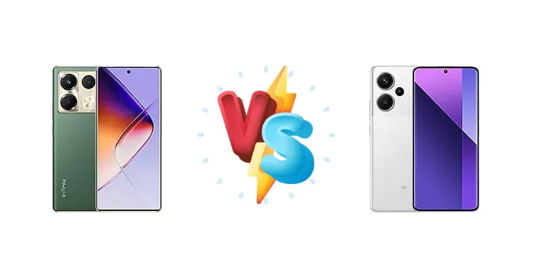 Infinix Note 40S vs Xiaomi Redmi Note 13 Pro+