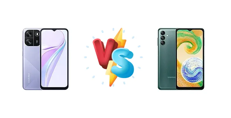 Blackview Wave 6C vs Samsung Galaxy A04s