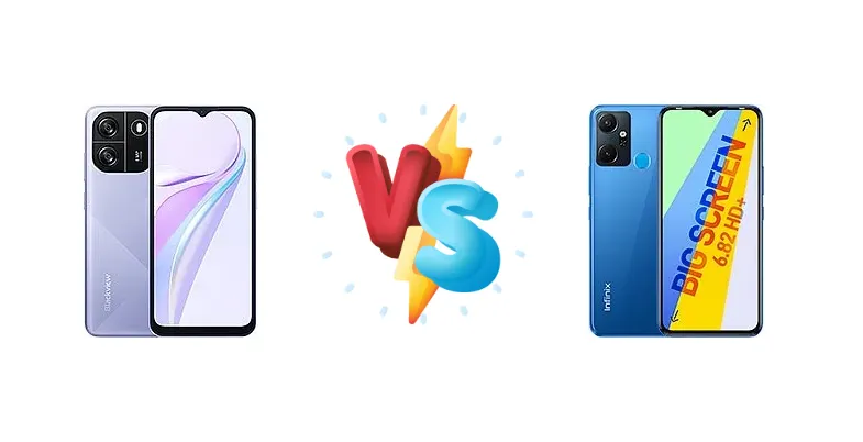 Blackview Wave 6C vs Infinix Smart 6 Plus (India)