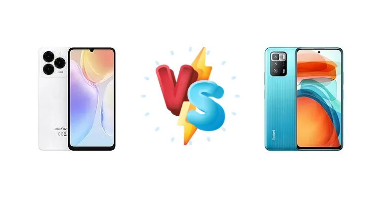 Ulefone Note 20 Pro vs Xiaomi Redmi Note 10 Pro (China)
