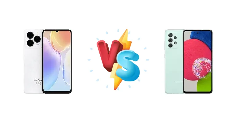 Ulefone Note 20 Pro vs Samsung Galaxy A52s 5G