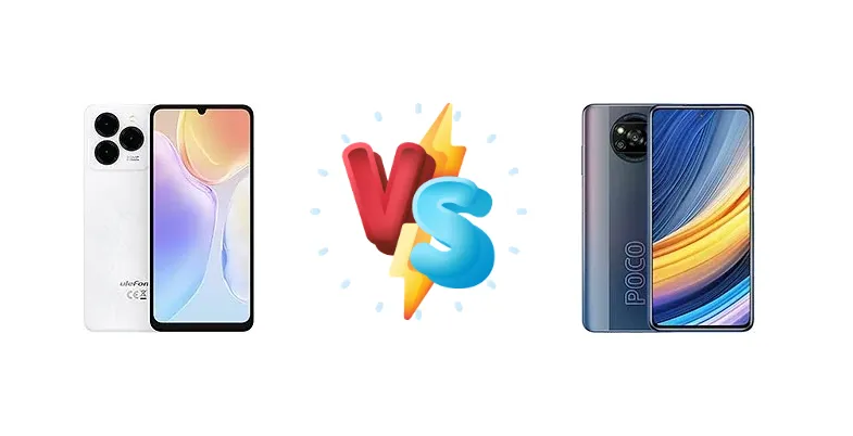 Ulefone Note 20 Pro vs Xiaomi Poco X3 Pro