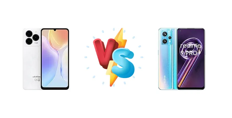 Ulefone Note 20 Pro vs Realme 9 Pro+