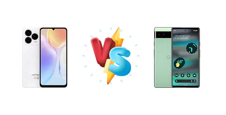 Endurance Champion vs. AI Power: Ulefone Note 20 Pro vs. Google Pixel 6a