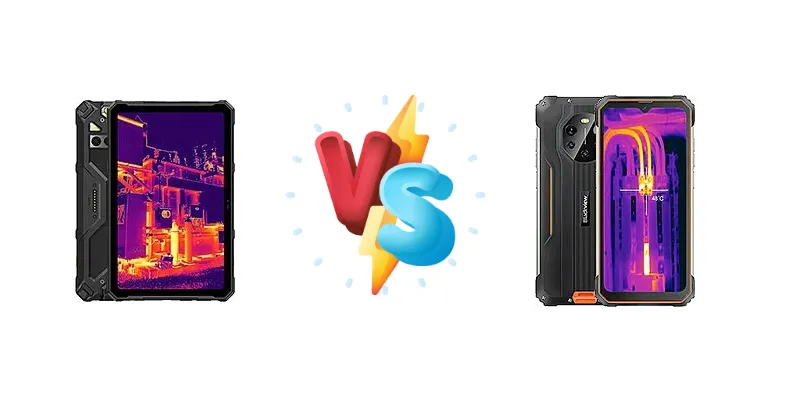 Ulefone Armor Pad 4 Ultra Thermal vs Blackview BL8800 Pro