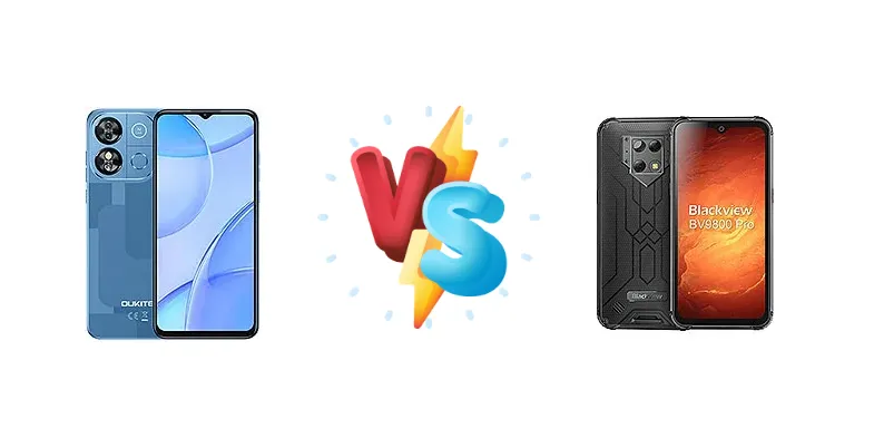 Oukitel C57 Pro vs Blackview BV9800 Pro