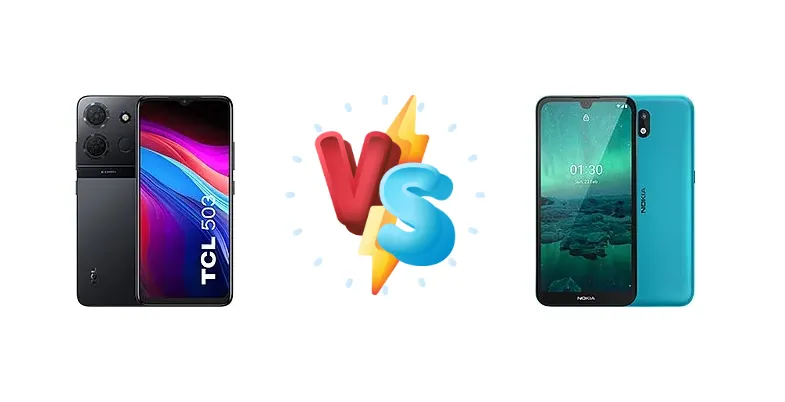 TCL 503 vs Nokia 1.3