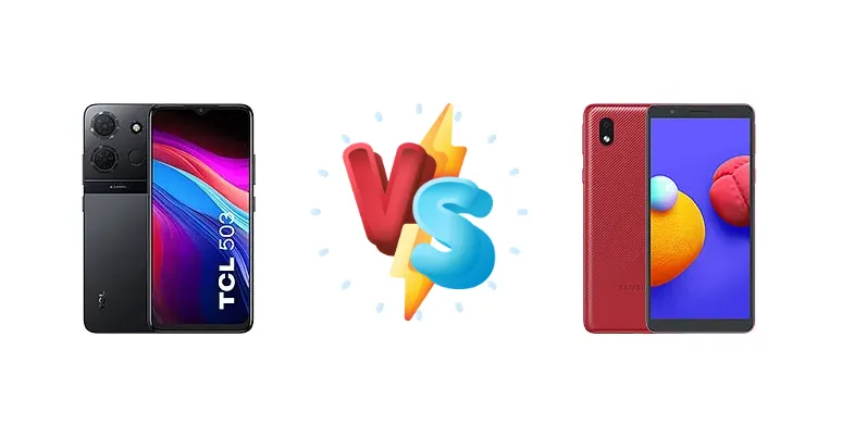 TCL 503 vs Samsung Galaxy A01 Core
