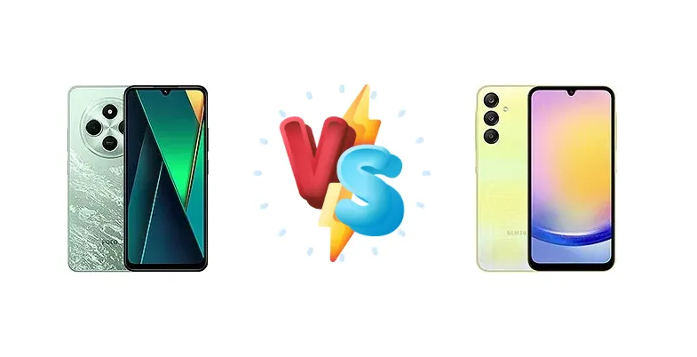 Xiaomi Poco C75 vs Samsung Galaxy A25