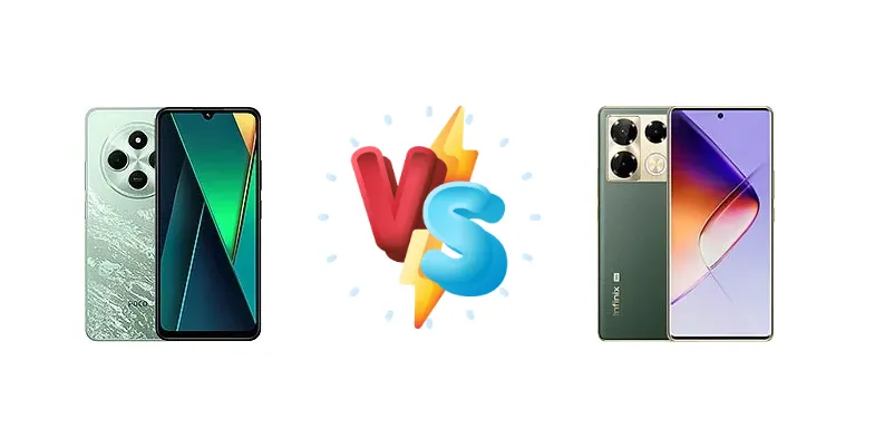 Xiaomi Poco C75 vs Infinix Note 40 Pro