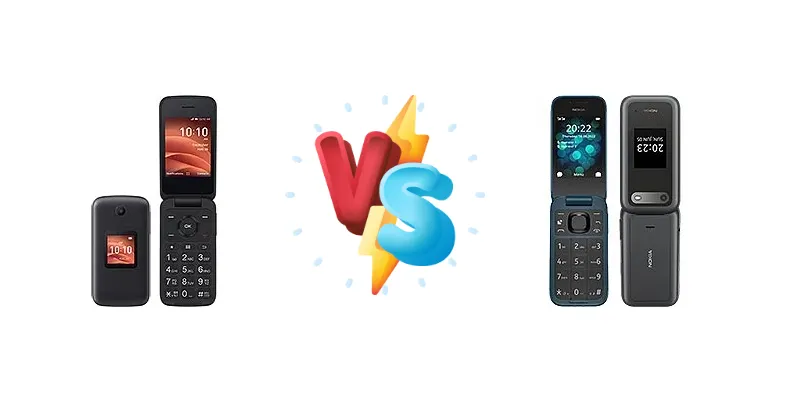 TCL Flip vs Nokia 2660 Flip