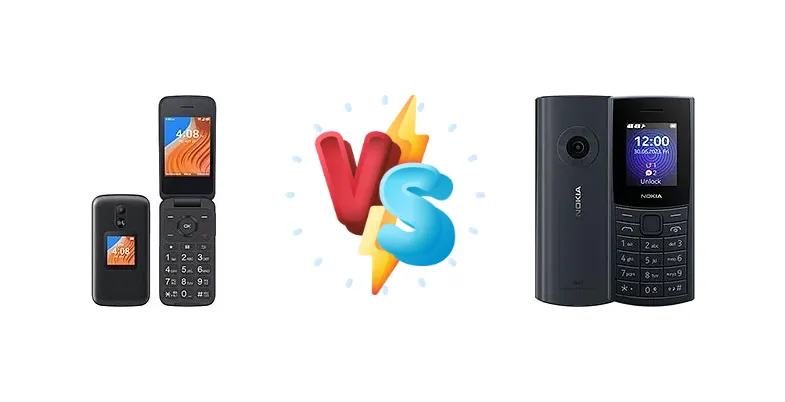 TCL Flip 2 vs Nokia 110 4G 2nd Edition