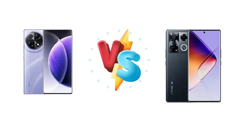Tecno Camon 30S vs Infinix Note 40 Pro+