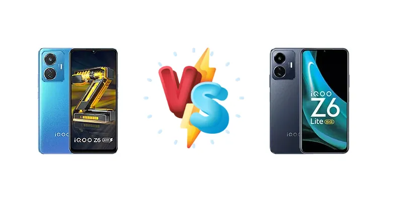 vivo iQOO Z6 44W vs vivo iQOO Z6 Lite