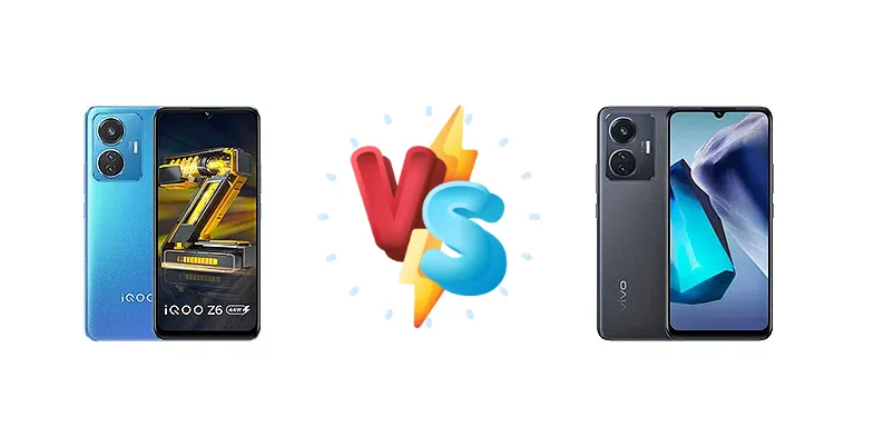 vivo iQOO Z6 44W vs vivo T1 (Snapdragon 680)