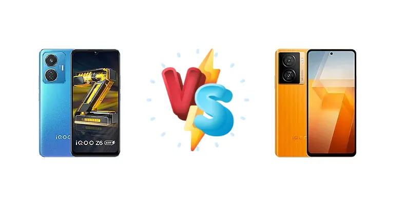 vivo iQOO Z6 44W vs vivo iQOO Z7 (China)