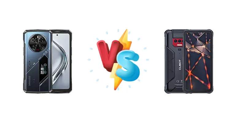 Doogee V40 Pro vs Cubot KingKong 8