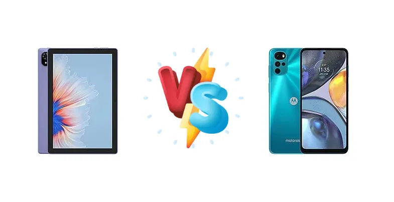 Doogee U9 vs Motorola Moto G22