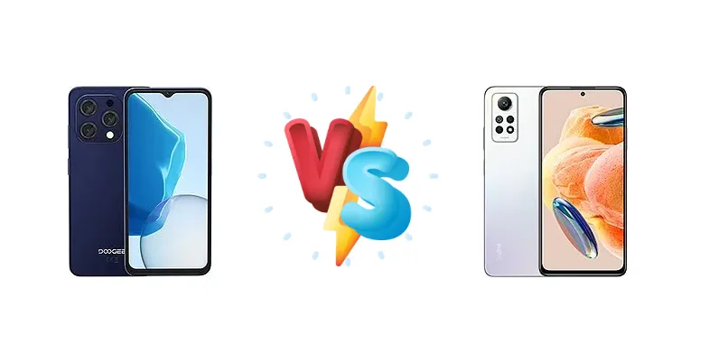 Doogee N55 Pro vs Xiaomi Redmi Note 12 Pro 4G