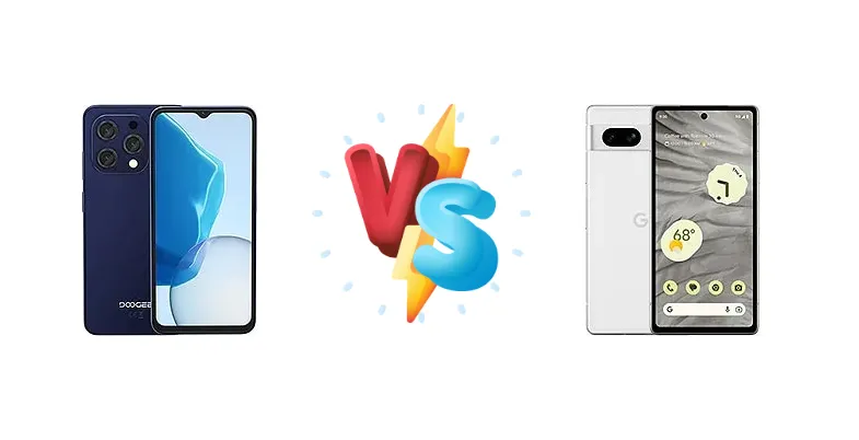 Doogee N55 Pro vs Google Pixel 7a