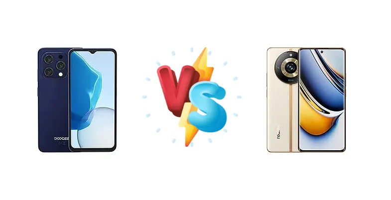 Doogee N55 Pro vs Realme 11 Pro+