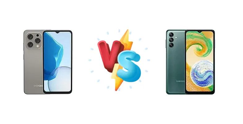 Endurance Champion: Doogee N55 vs Samsung Galaxy A04s - Battery Life & Value Showdown