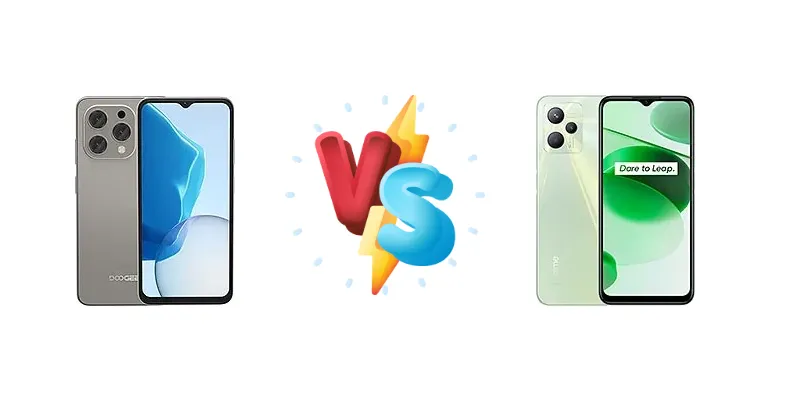 Doogee N55 vs Realme C35