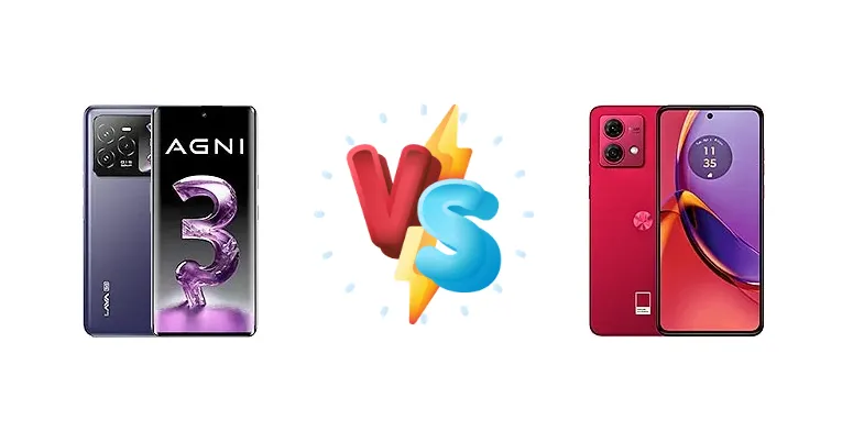 Lava Agni 3 vs Motorola Moto G84