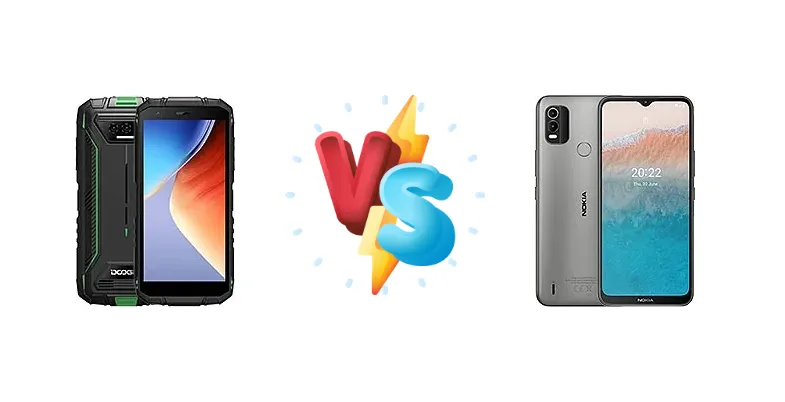 Doogee S41 Plus vs Nokia C21 Plus