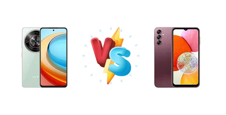 ZTE Blade A75 vs Samsung Galaxy A14