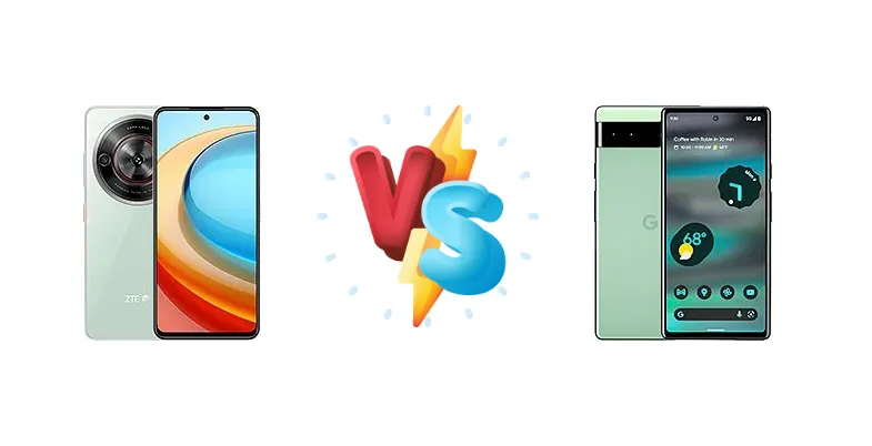 ZTE Blade A75 vs Google Pixel 6a
