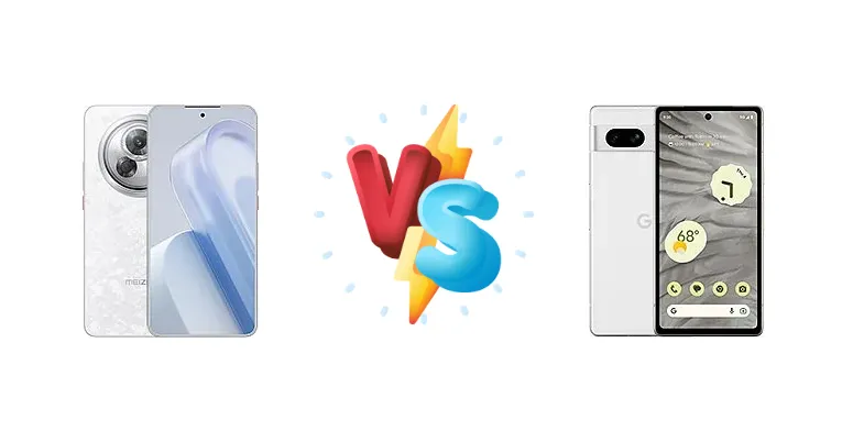 Meizu Lucky 08 vs Google Pixel 7a