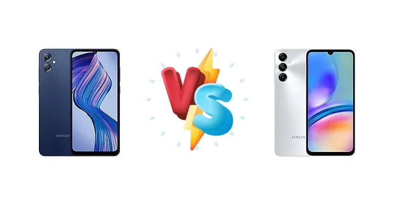 Samsung Galaxy F05 vs Samsung Galaxy A05s