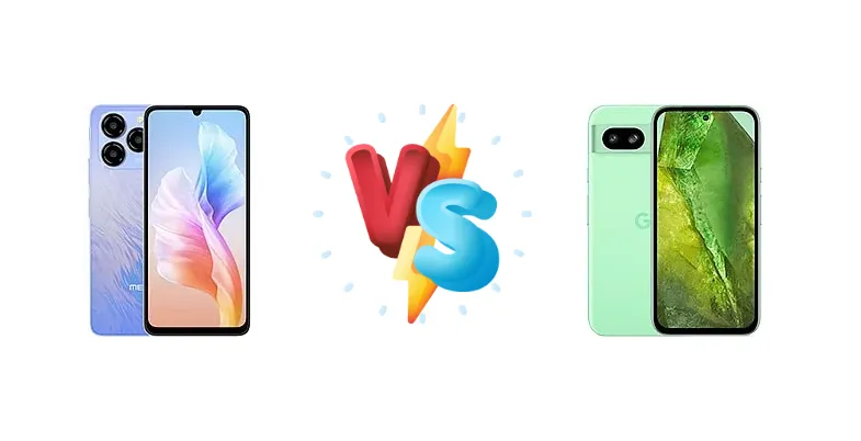 Meizu Note 21 vs Google Pixel 8a