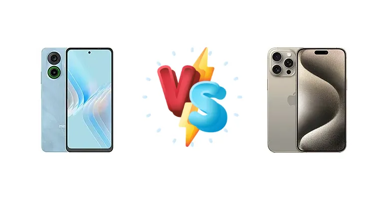 Meizu Note 21 Pro vs Apple iPhone 15 Pro Max