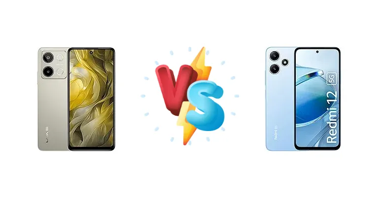 Lava Blaze 3 5G vs Xiaomi Redmi 12 5G