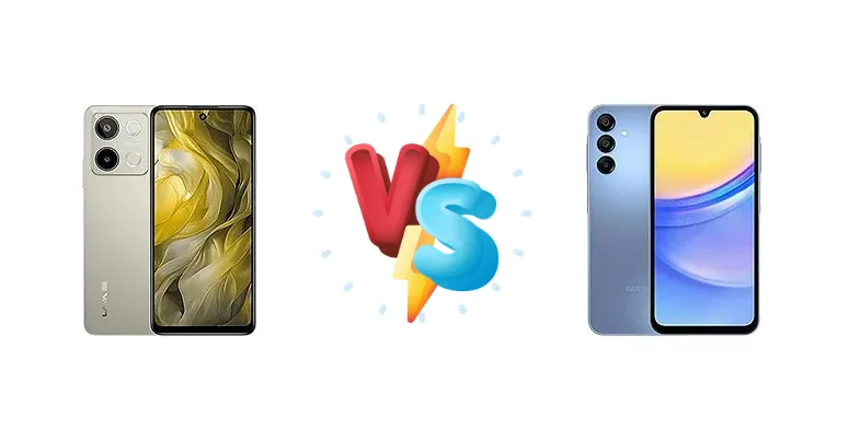 Lava Blaze 3 5G vs Samsung Galaxy A15 5G
