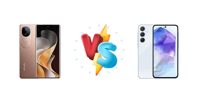 vivo V40e vs Samsung Galaxy A55