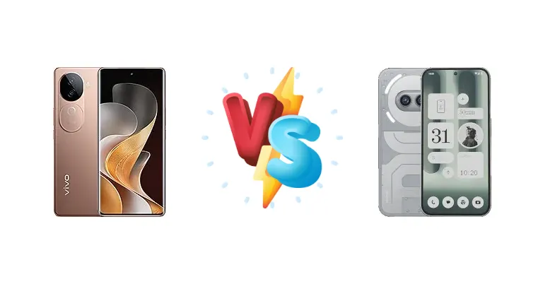 vivo V40e vs Nothing Phone (2a) Plus