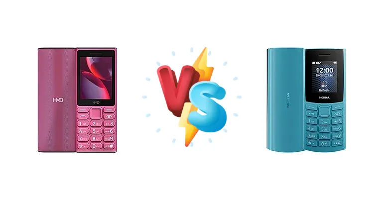 HMD 105 4G vs Nokia 106 4G (2023)