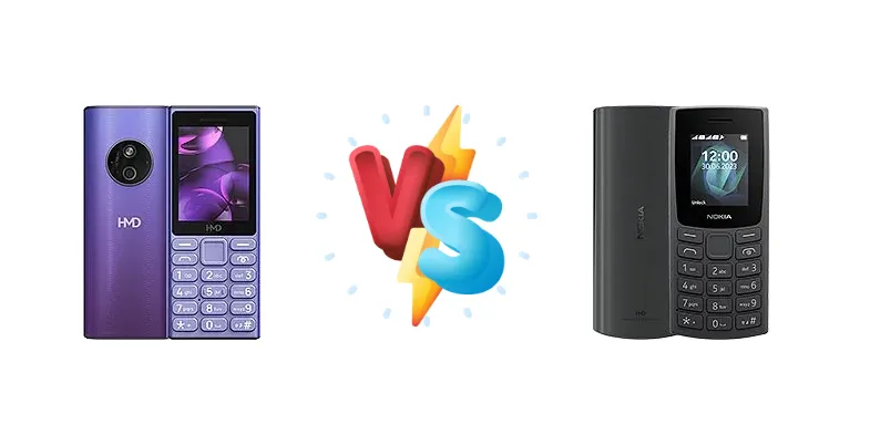 HMD 110 4G vs Nokia 105 4G 2nd Edition