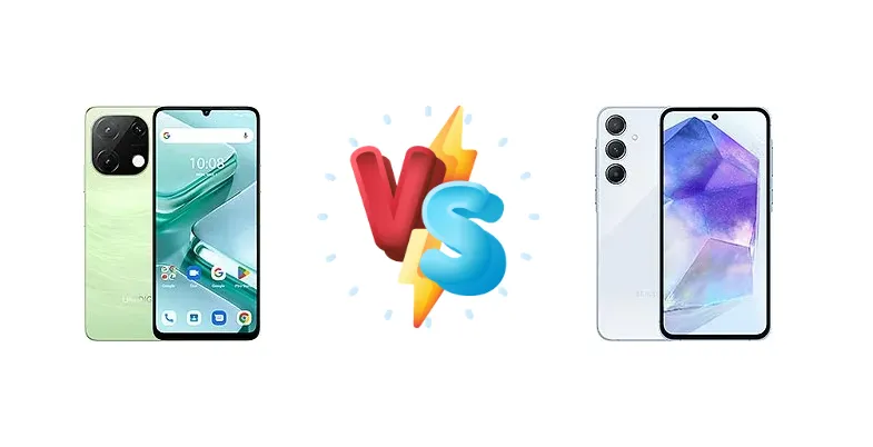 Umidigi G9T vs Samsung Galaxy A55